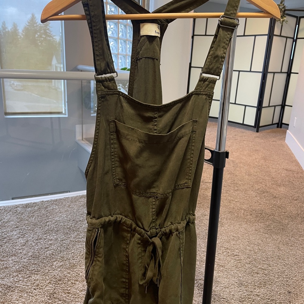 Wilfred Olive Green Utility Jumpsuit